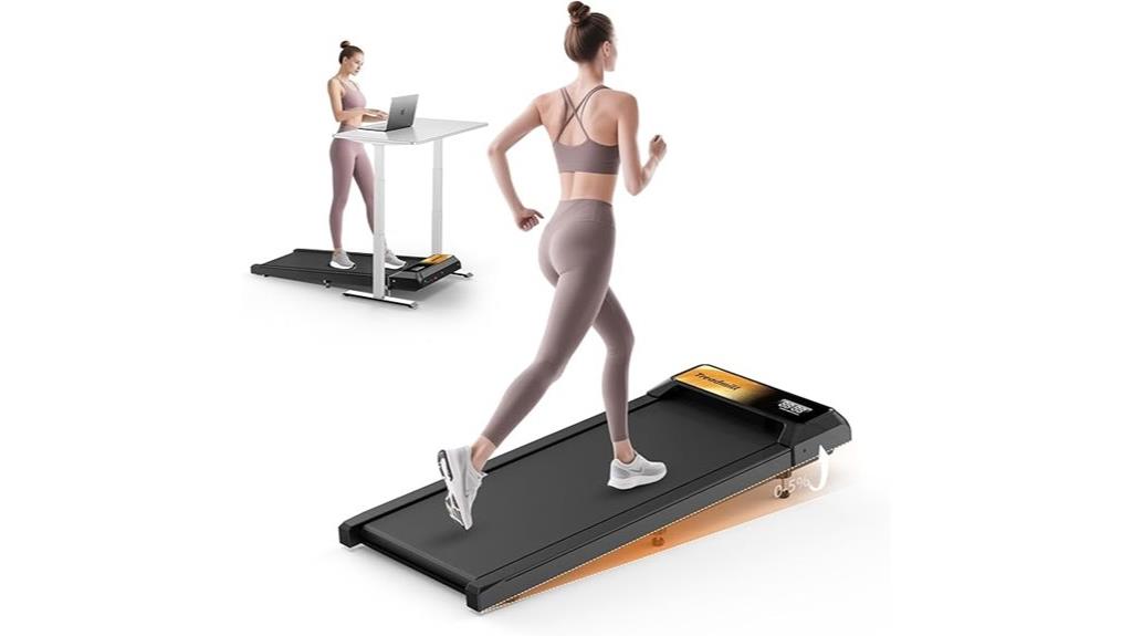 incline walking treadmill pad