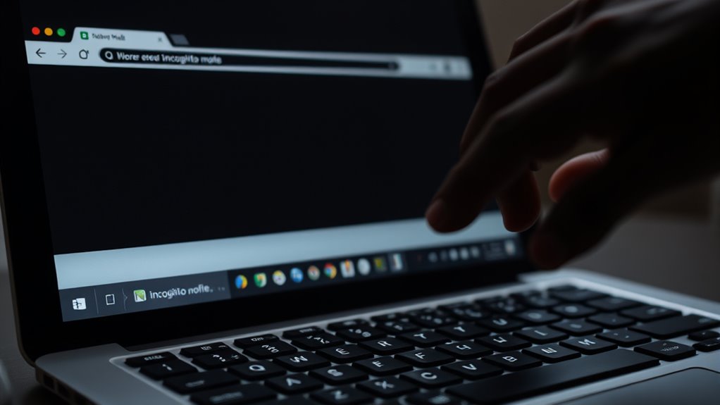 incognito mode limits local data