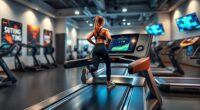 interactive treadmill workout technology