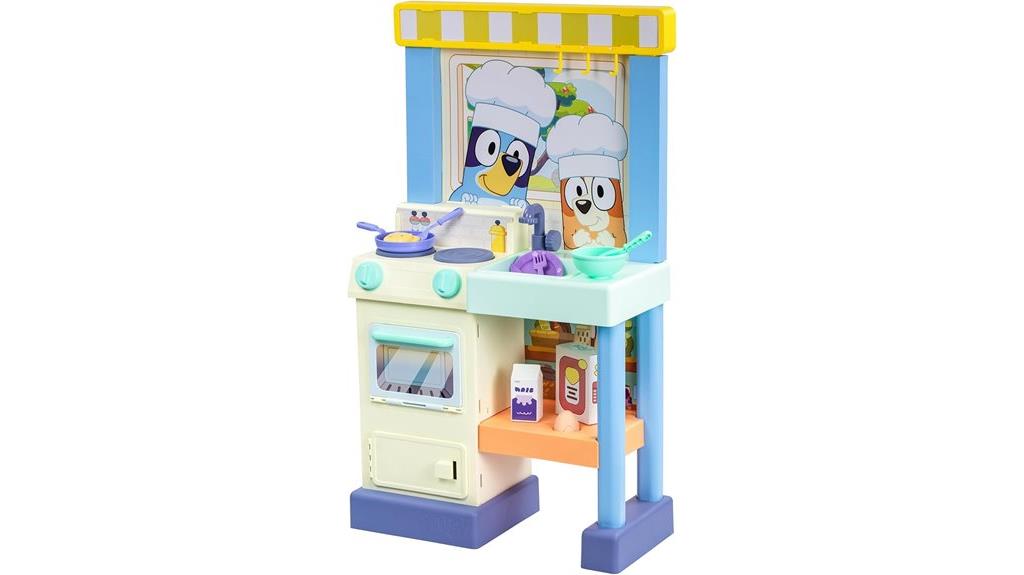 kids bluey kitchen set