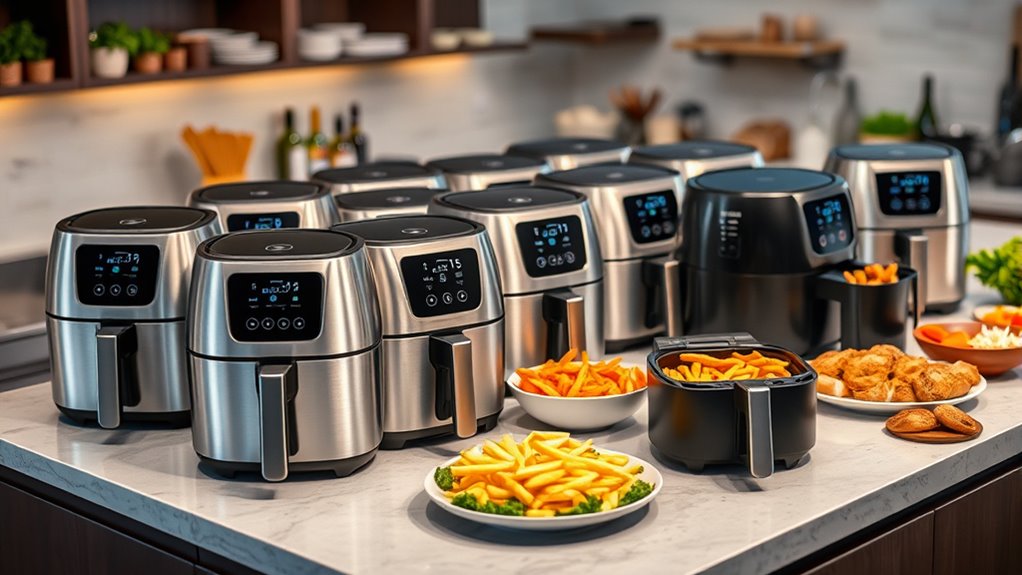 large family air fryer options
