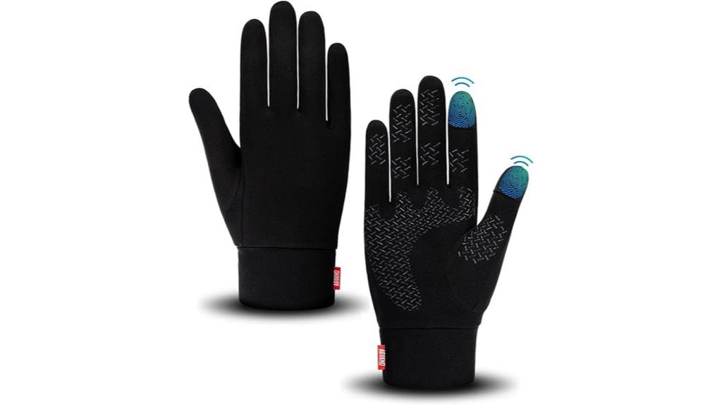 lightweight winter glove pair