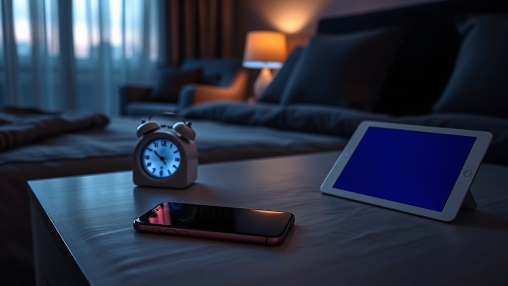 limit screen time before sleep