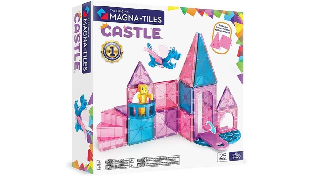magnetic castle construction set