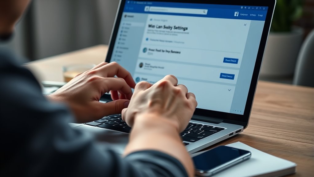 manage friend request settings