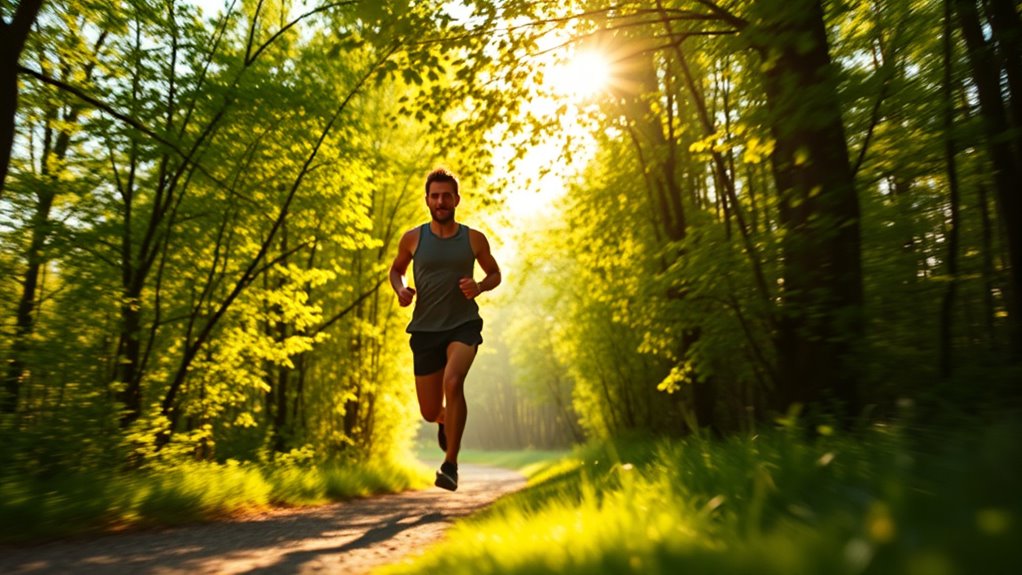 neurochemical boost from running