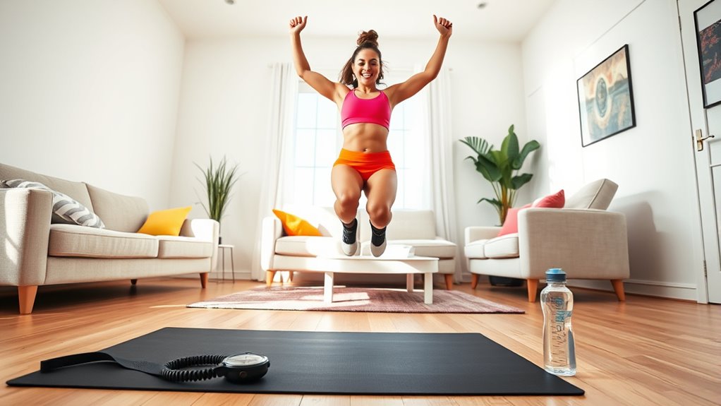 no equipment hiit routine