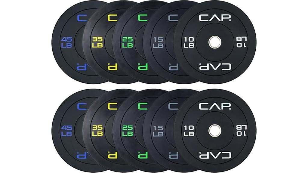 olympic bumper plate set