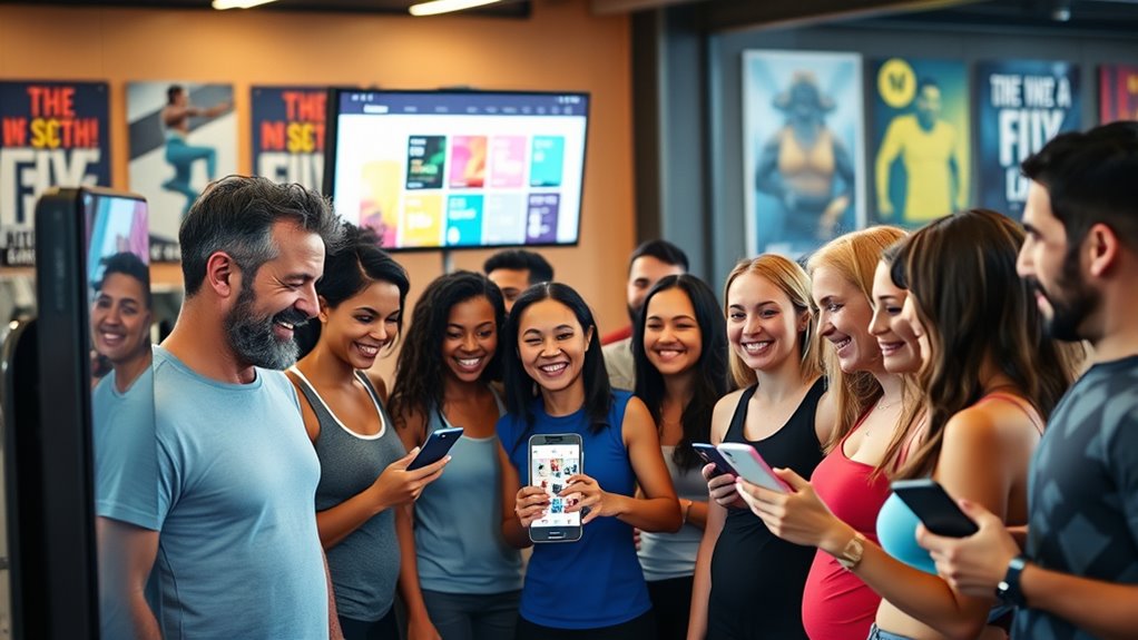 online communities improve fitness