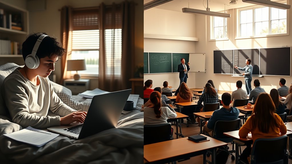 online versus traditional education