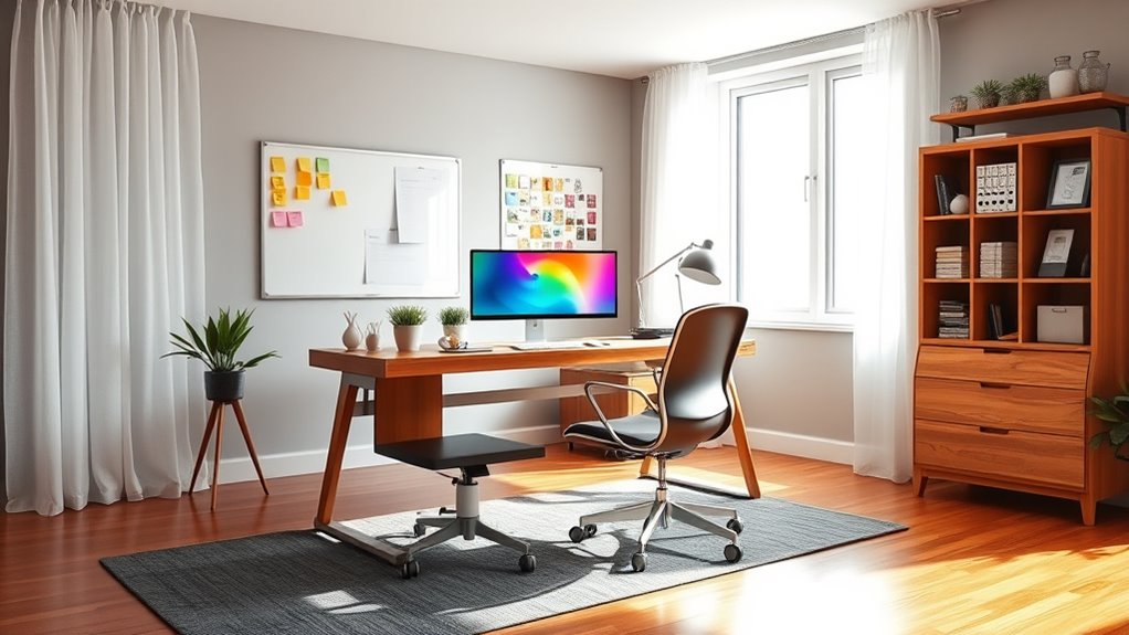 optimize ergonomic home workspace