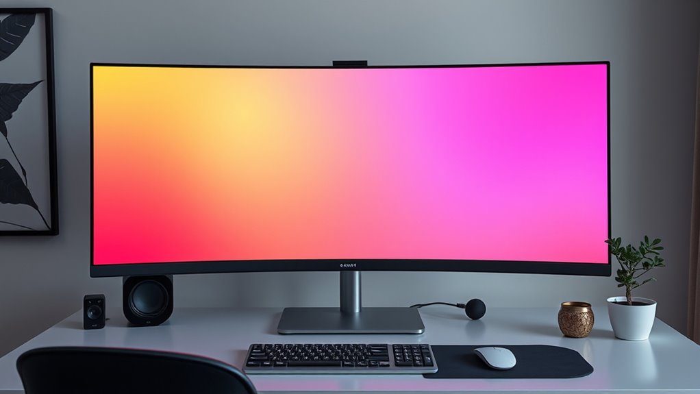 optimize workspace with suitable monitor