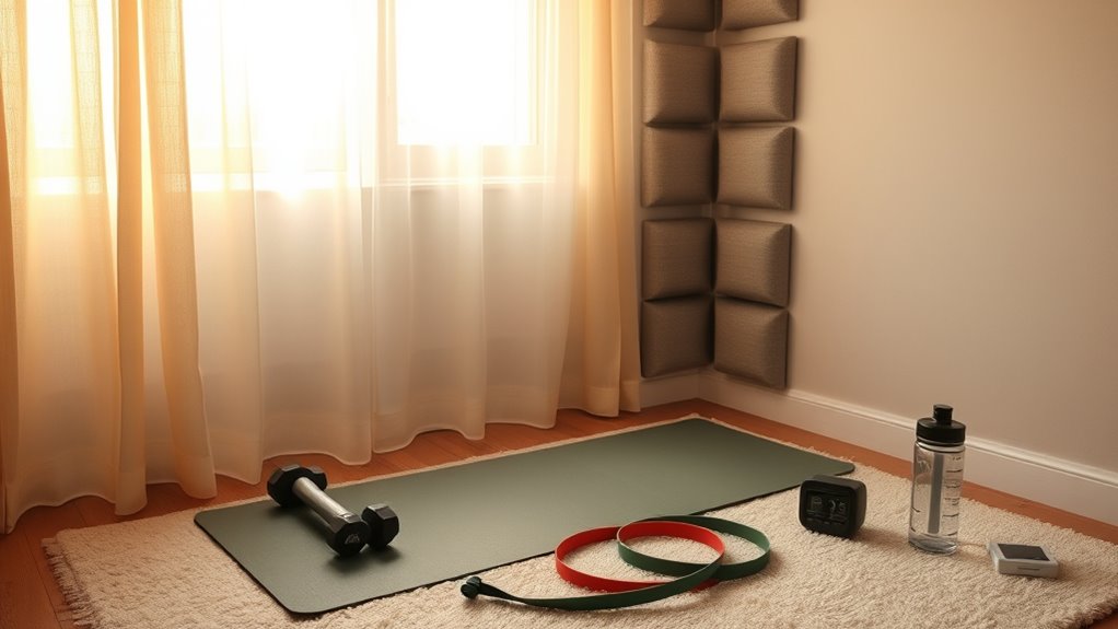 optimized quiet workout scheduling