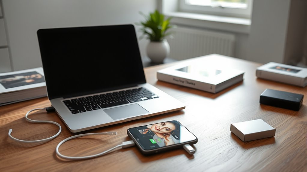 organize and back up photos