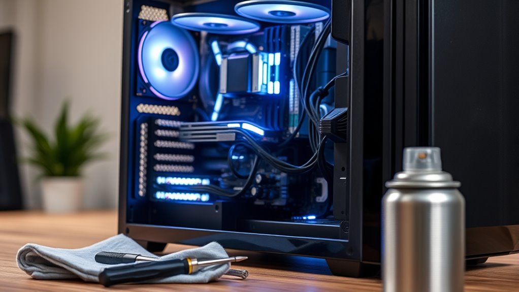 pc cleaning and maintenance