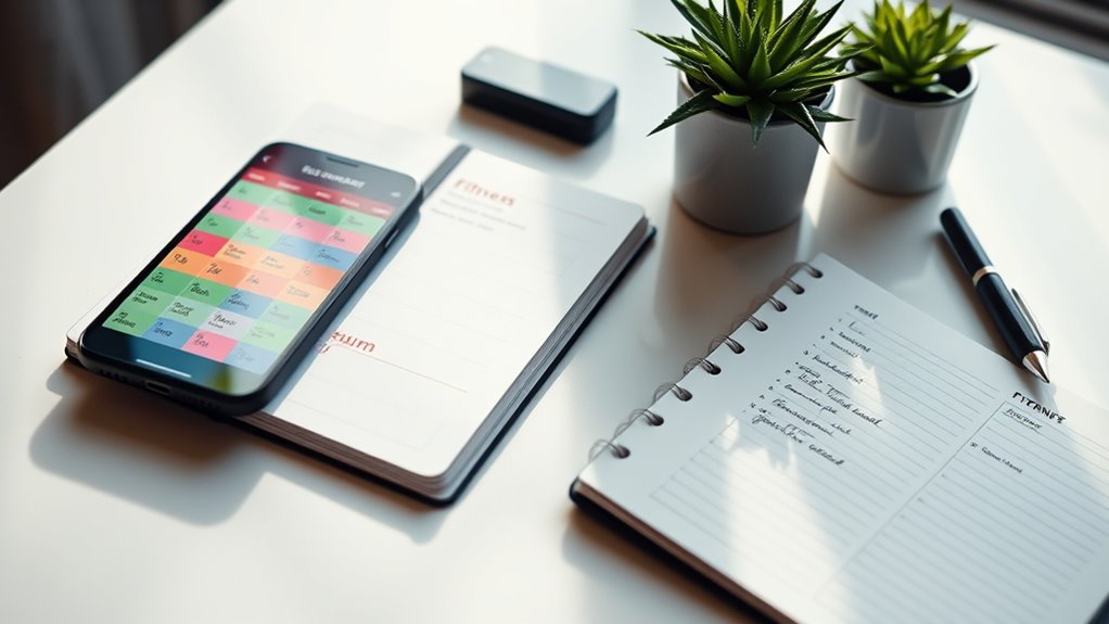 plan schedule remember workouts