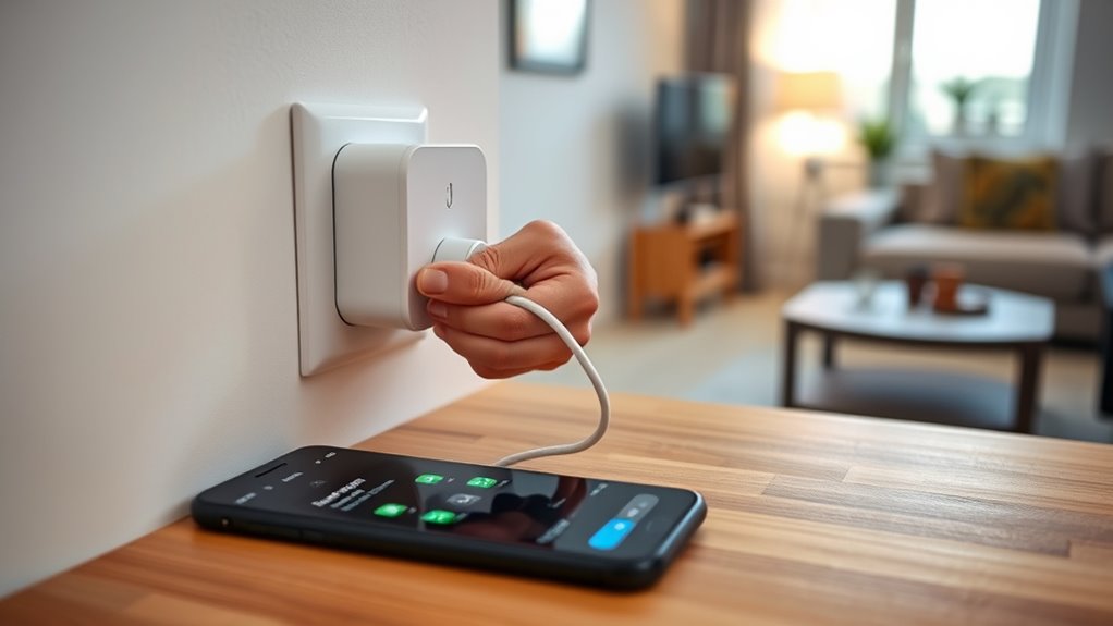 powering up and securing