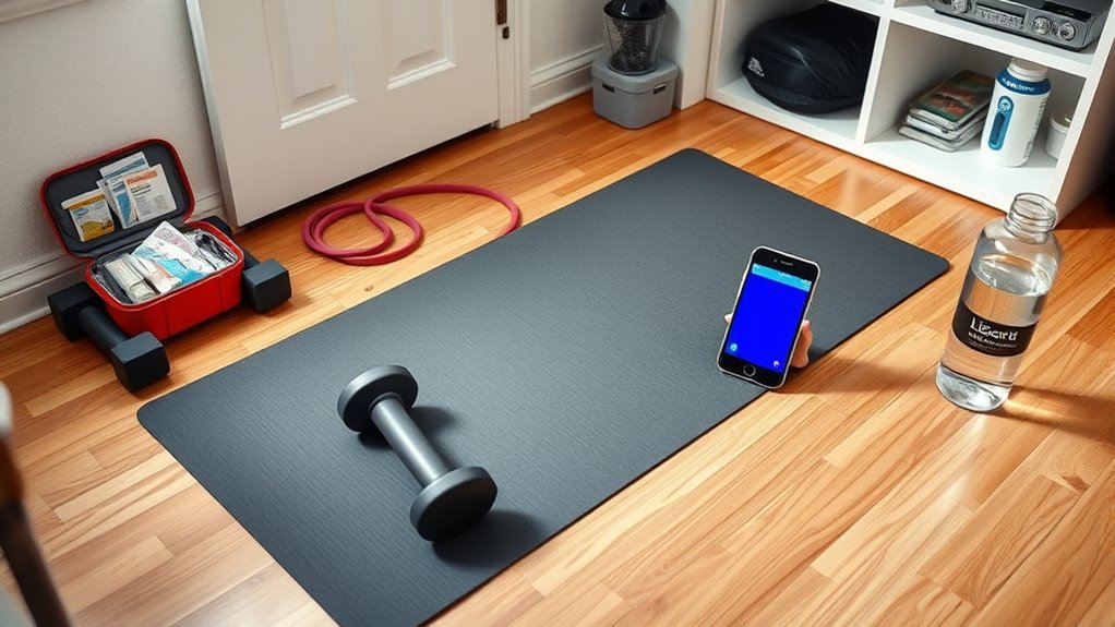 prepare emergency contacts and supplies