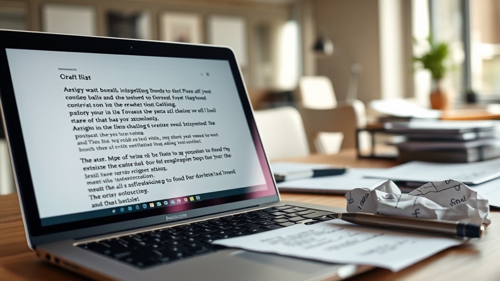 proofread emails for professionalism