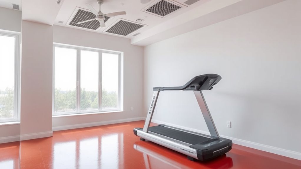 proper equipment placement and ventilation