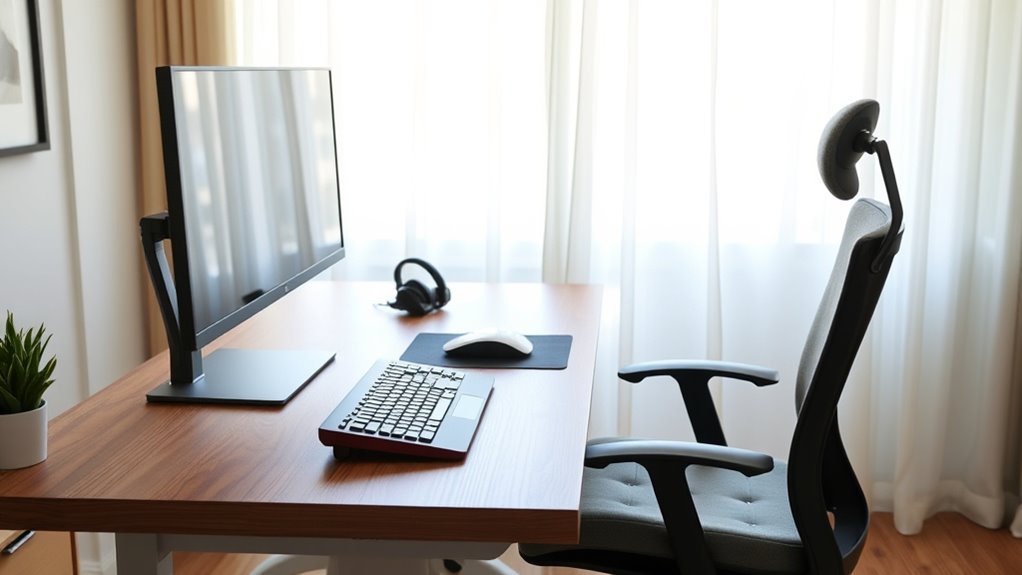 proper ergonomic keyboard setup