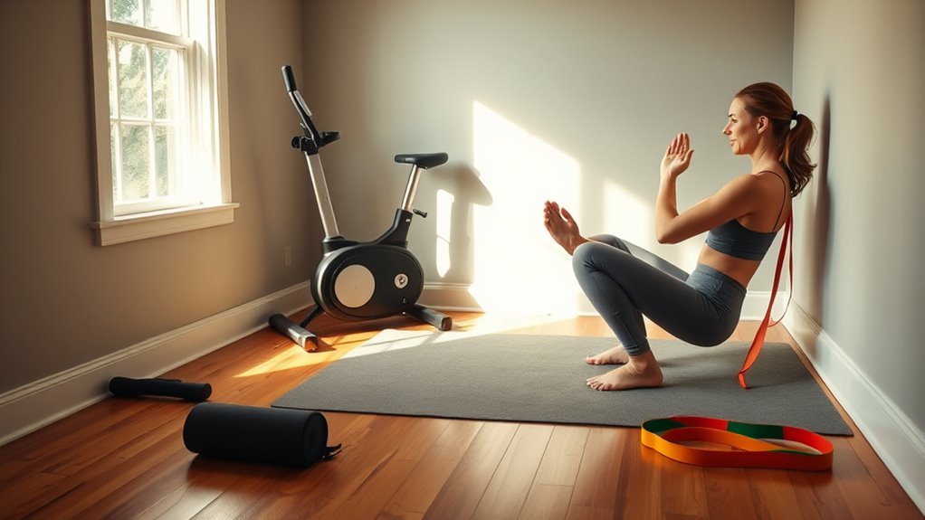 quiet gentle cardio options