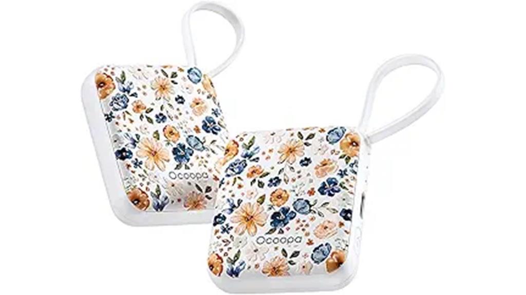 rechargeable hand warmers with smart temperature