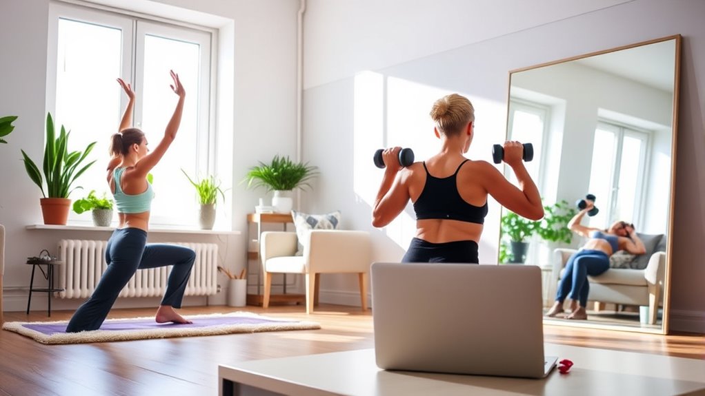 remote virtual workout accountability