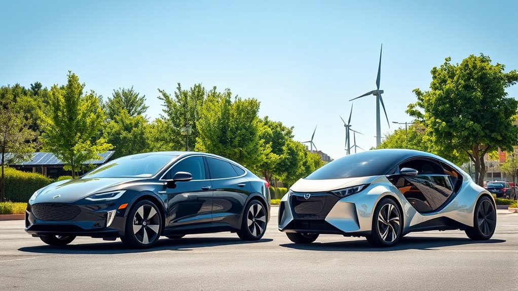 renewable energy reduces vehicle emissions