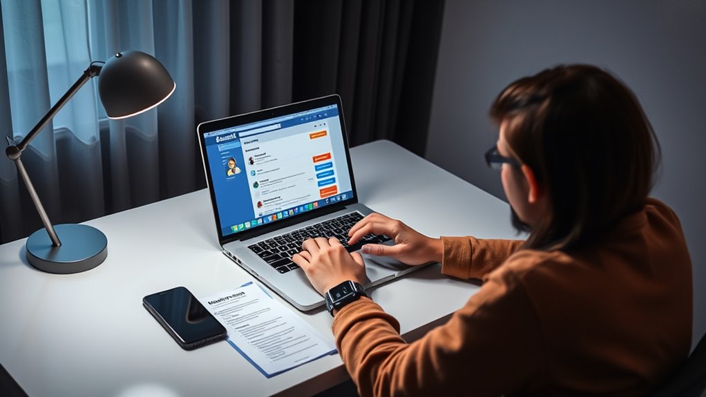 review privacy and security settings