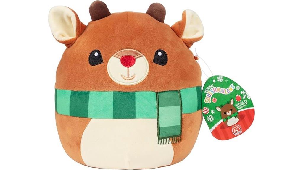 rudolph 8 inch plush toy