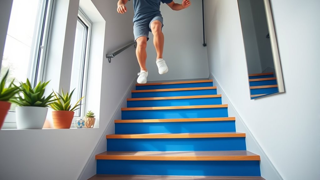 safe varied staircase cardio