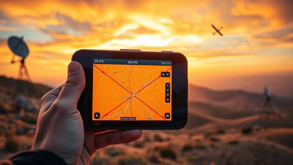 satellite signal timing accuracy
