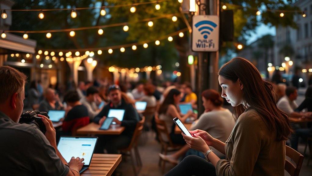 secure wi fi protect data