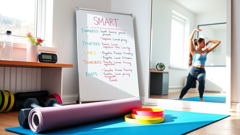 set measurable fitness goals