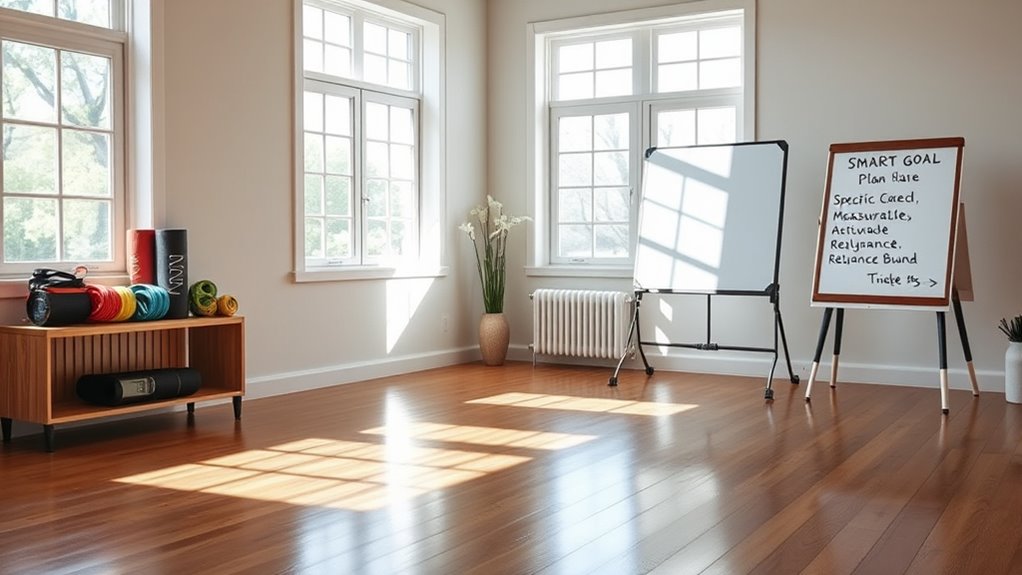 set realistic manageable goals