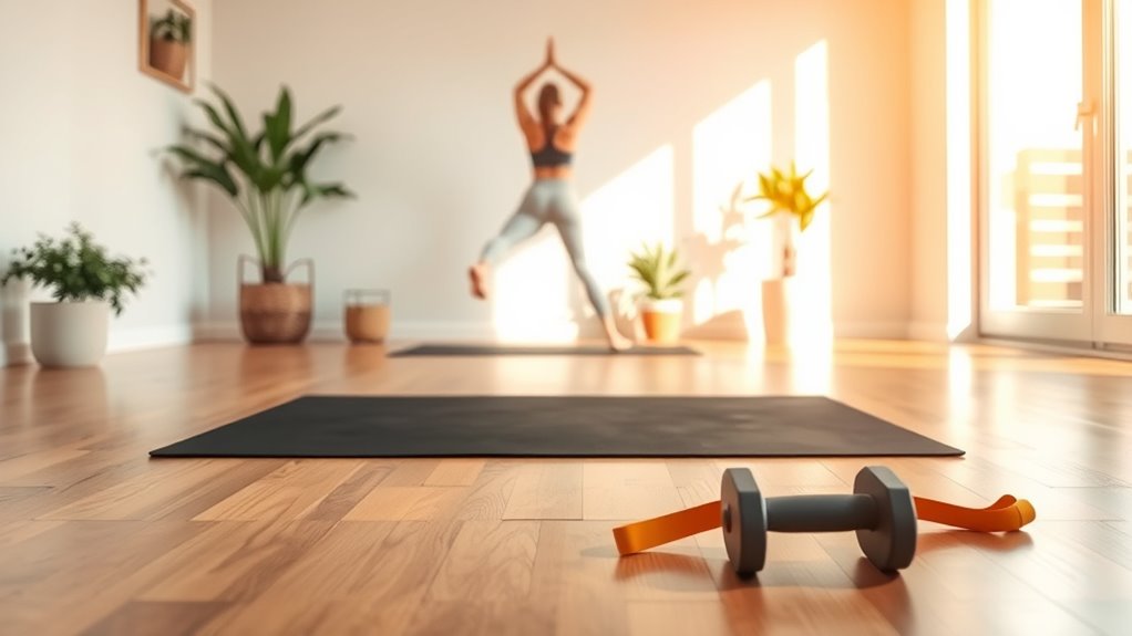 silent exercise tips