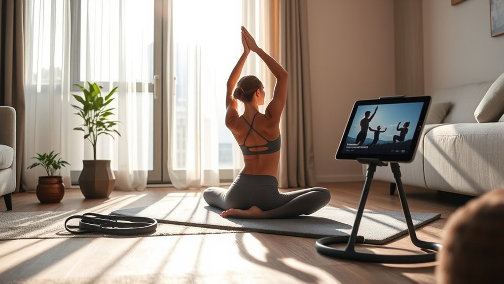 silent guided fitness technology