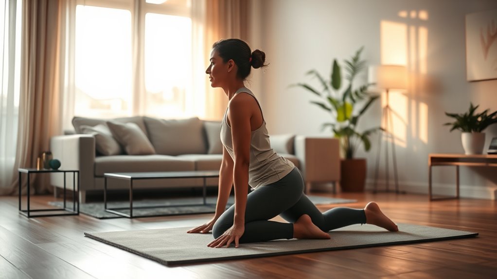 silent low impact home workouts