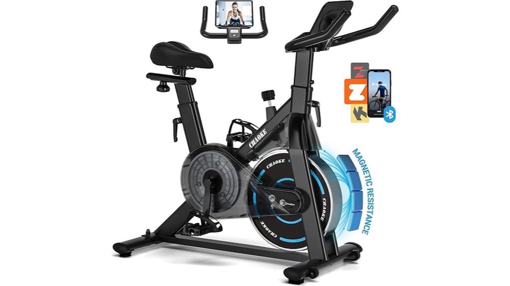 smart exercise bike lcd