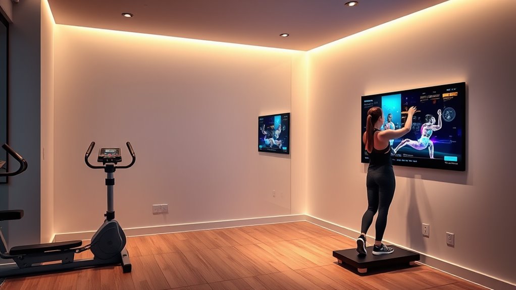 smart fitness mirror technology