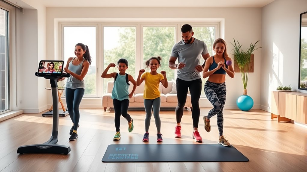 smart home gym setup