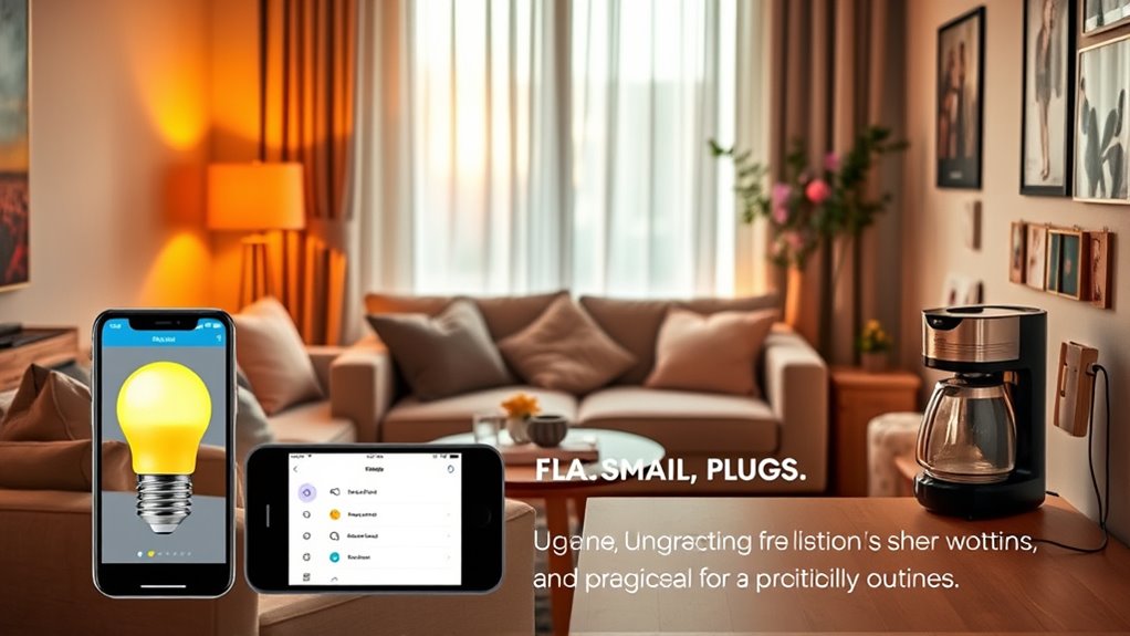 smart lighting automates daily routines