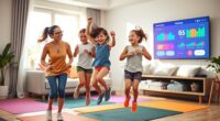 smart tech family exercise