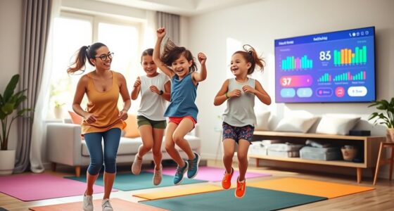 smart tech family exercise