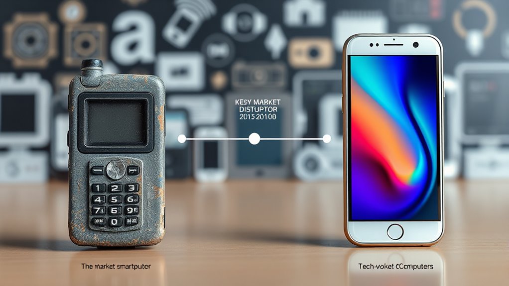 smartphone innovation and market disruption