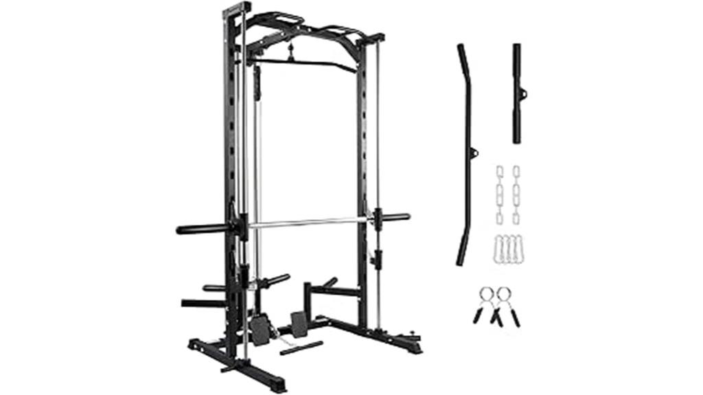 smith machine power rack