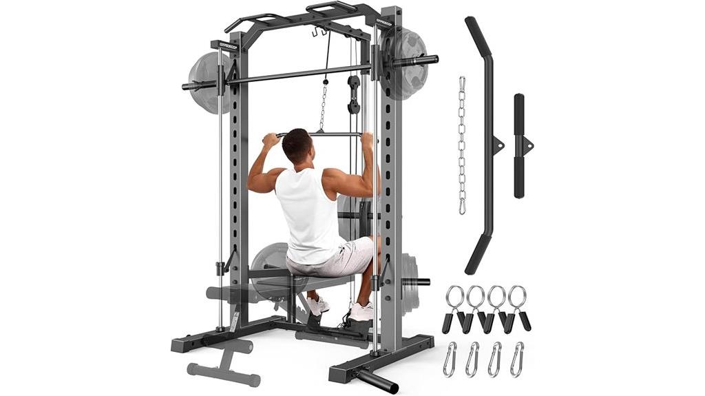 smith machine power rack