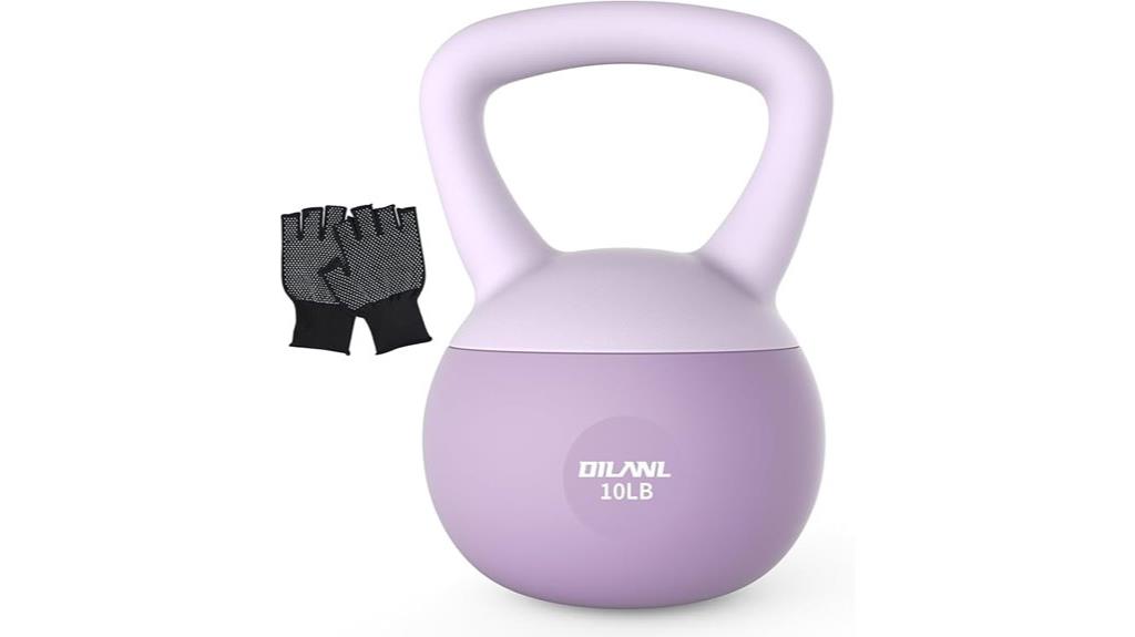 soft kettlebell non slip gloves