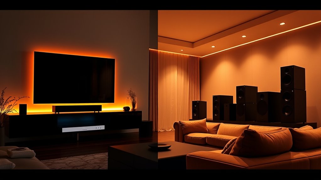 soundbar versus surround sound